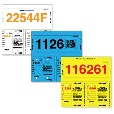 Continu-Tags (125 per box)