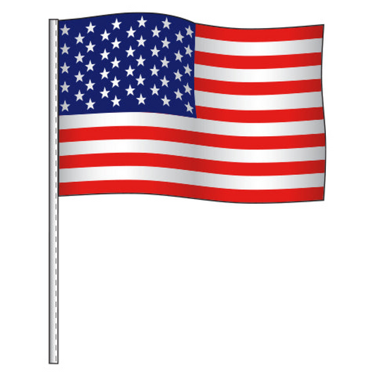 Antenna Flag - Supreme Cloth - American Flag