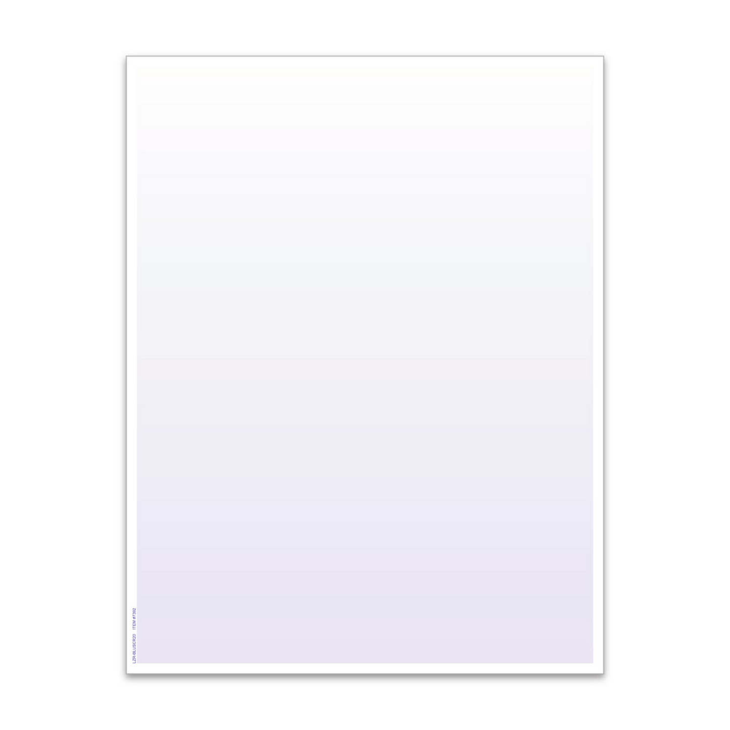 Laser Cut Sheet - Blue Screen - 8.5 x 11- 20#