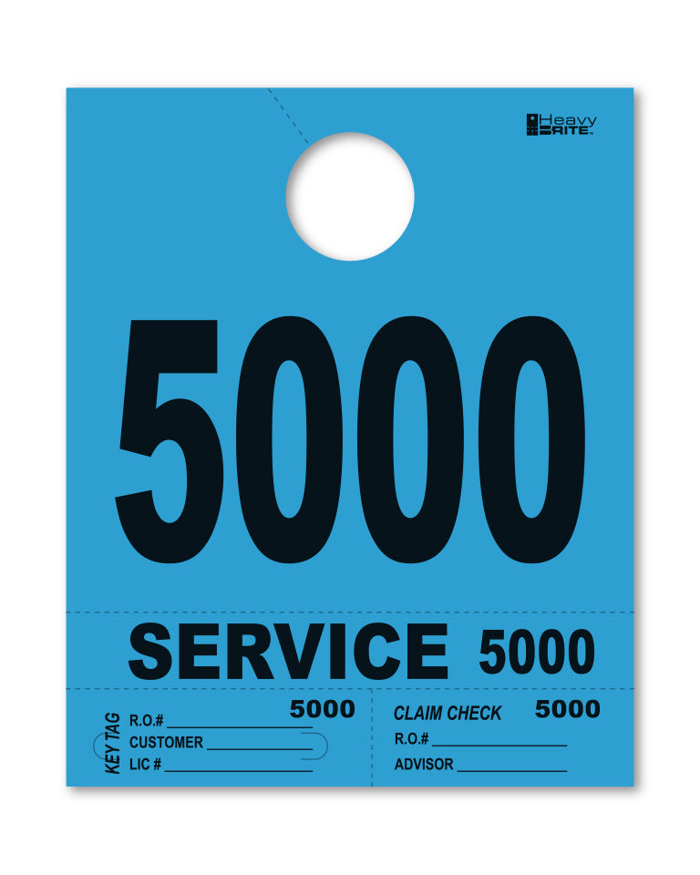 Heavy Brite 4 Part Service Dispatch Numbers