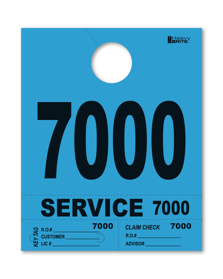 Heavy Brite 4 Part Service Dispatch Numbers