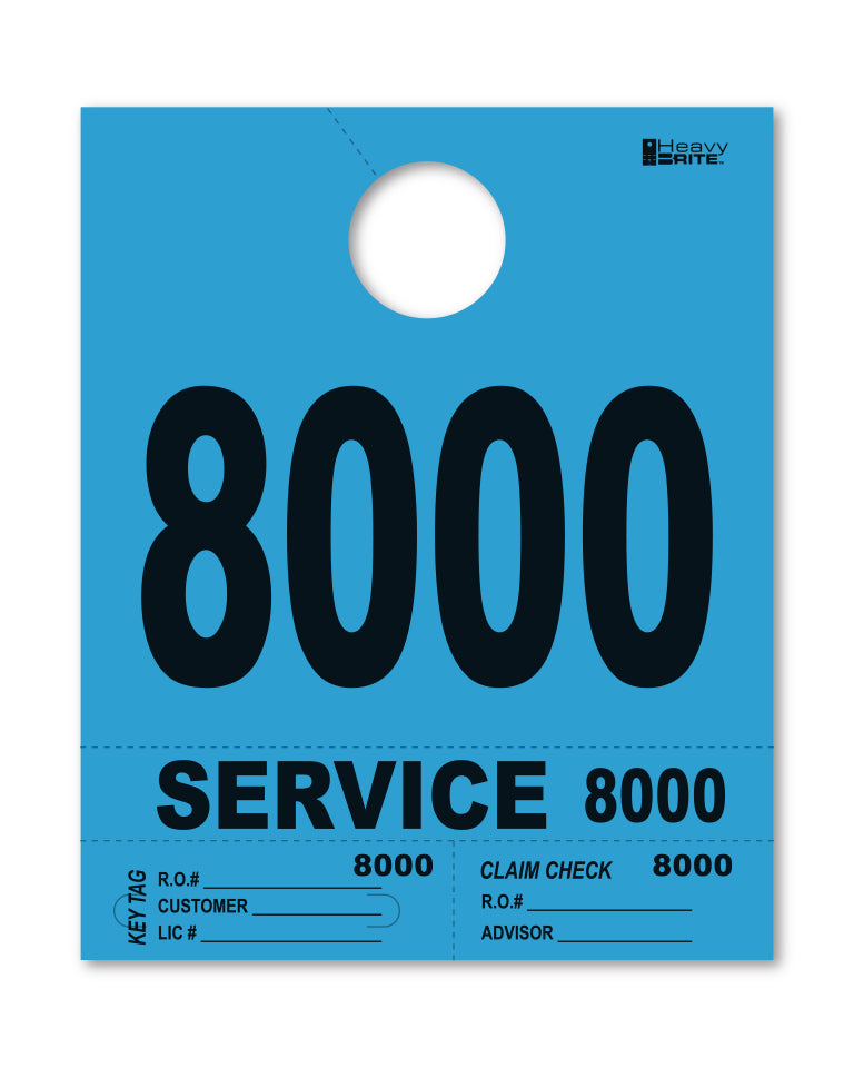 Heavy Brite 4 Part Service Dispatch Numbers