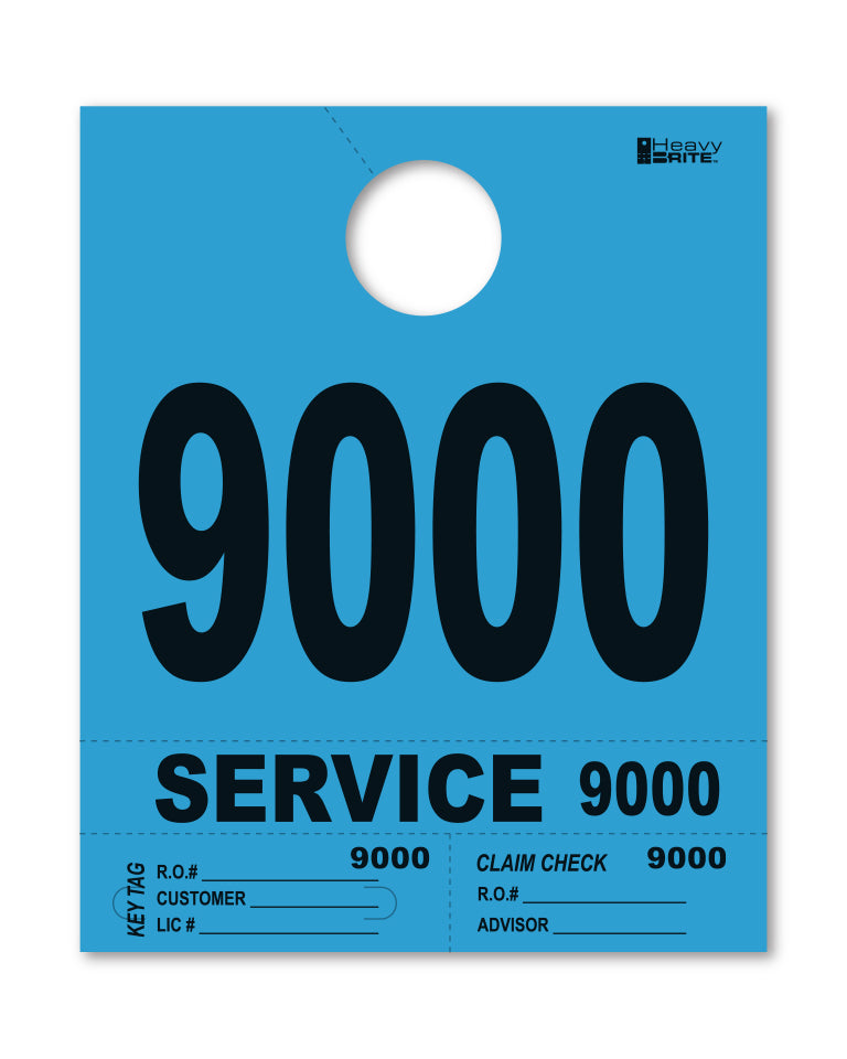 Heavy Brite 4 Part Service Dispatch Numbers