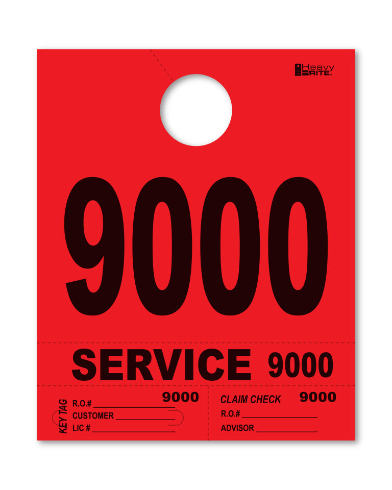 Heavy Brite 4 Part Service Dispatch Numbers