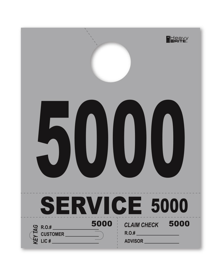 Heavy Brite 4 Part Service Dispatch Numbers