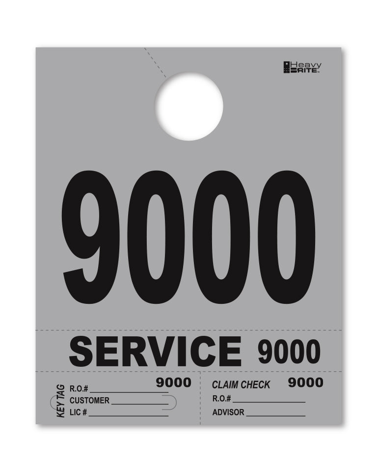 Heavy Brite 4 Part Service Dispatch Numbers