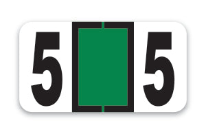 File Right Number Labels