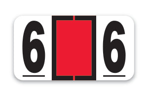 File Right Number Labels