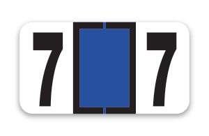 File Right Number Labels