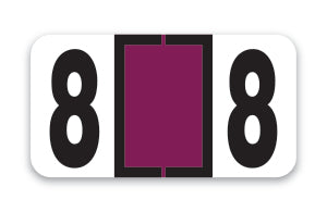 File Right Number Labels
