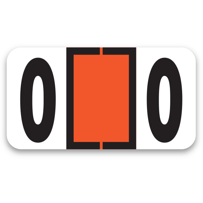 File Right Number Labels