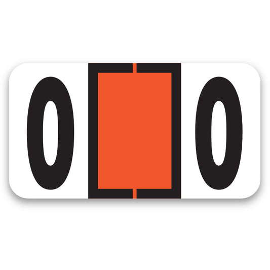 File Right Number Labels