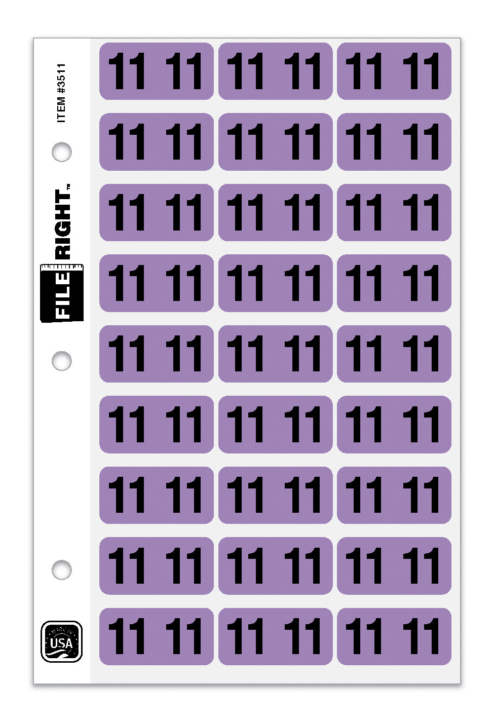 File Right Year Labels