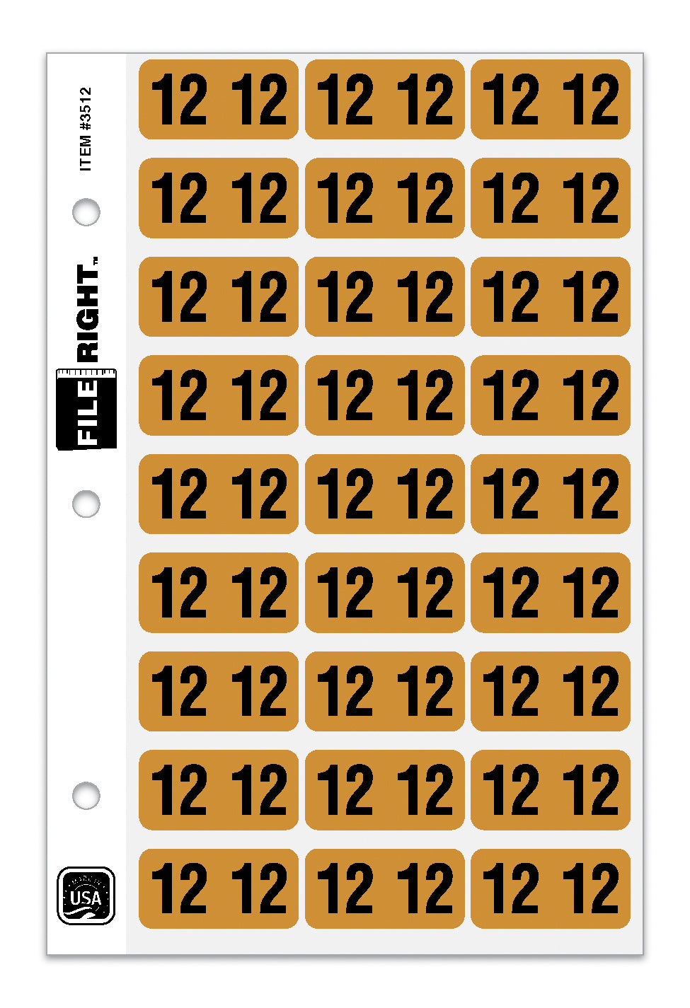 File Right Year Labels
