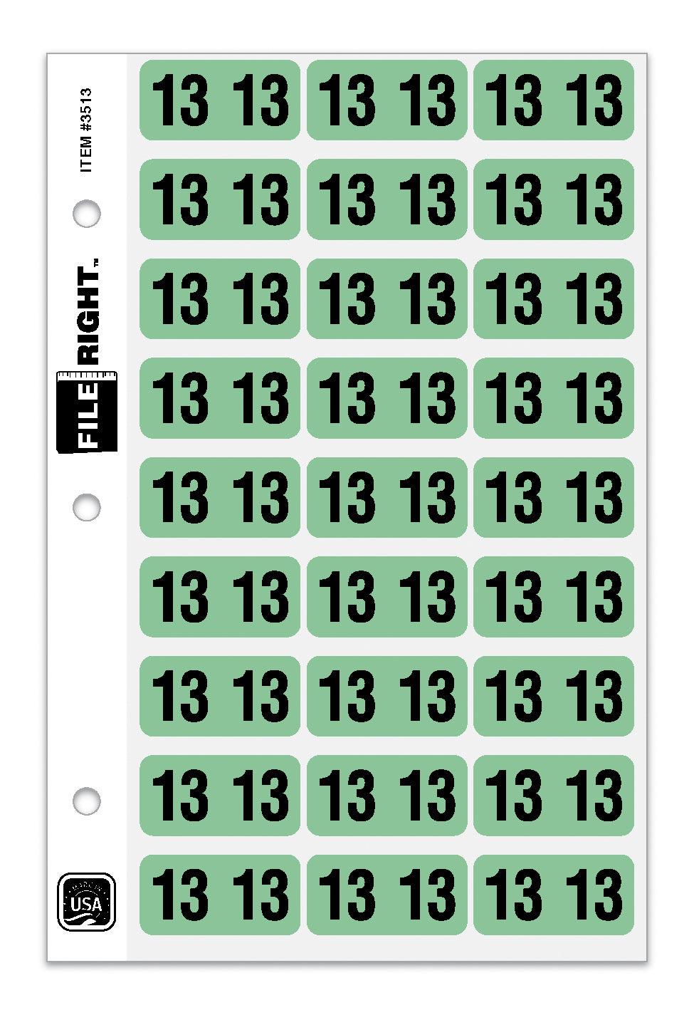 File Right Year Labels