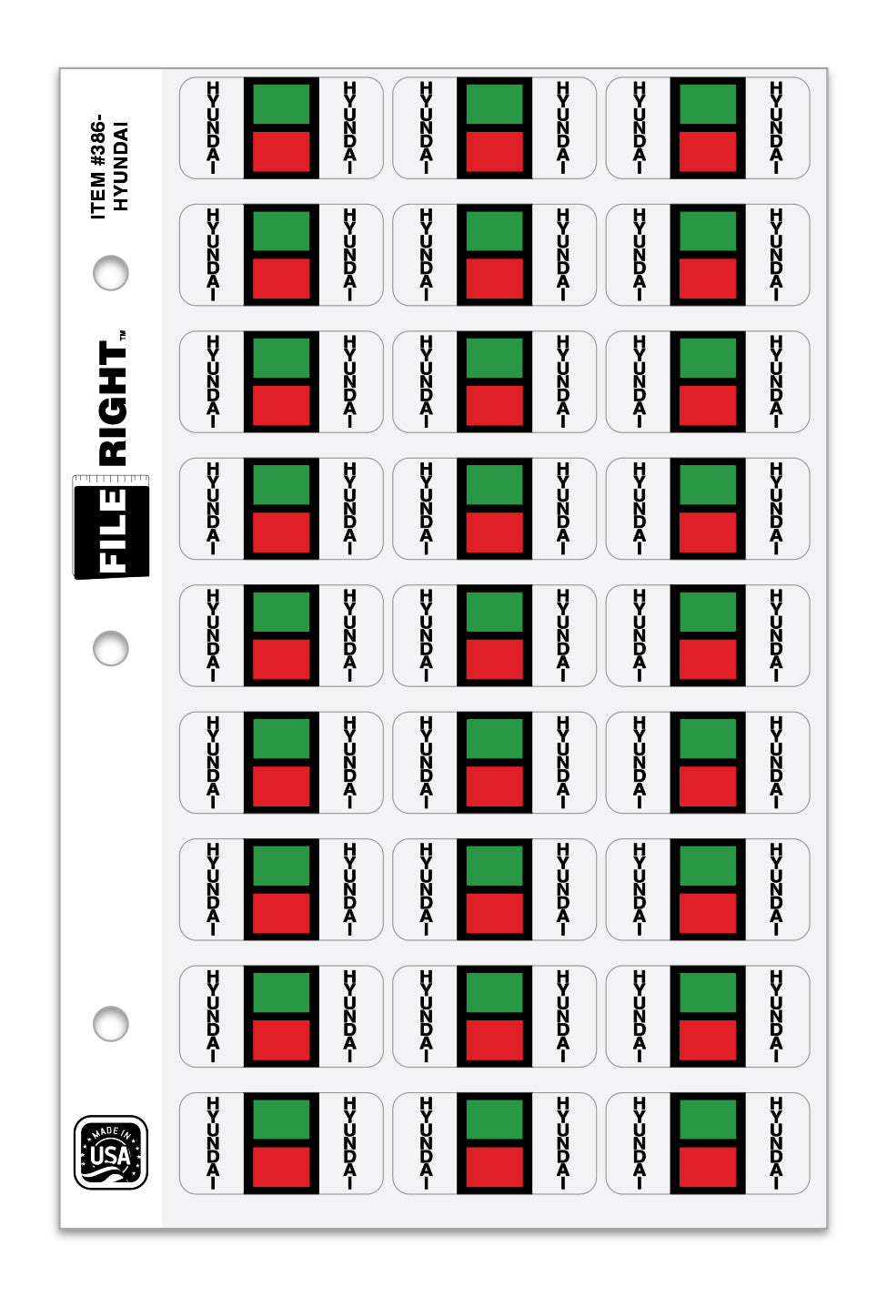 File Right Auto-Makes Labels