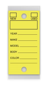 Self-Laminating Key Tags
