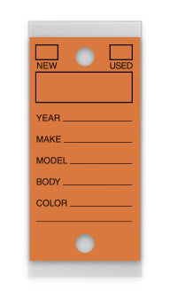 Self-Laminating Key Tags