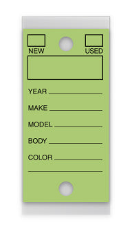Self-Laminating Key Tags