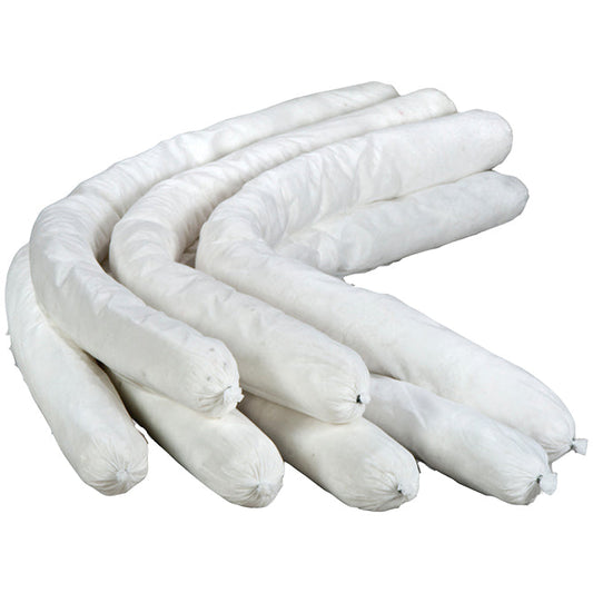 Oil Only White Super Absorbent Flake Sock