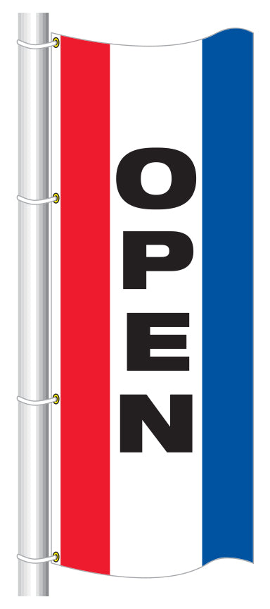 Patriotic Drapes - Vertical - OPEN