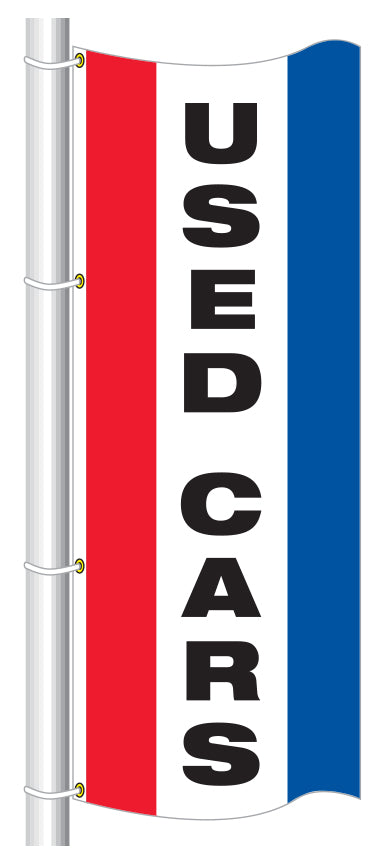 Patriotic Drapes - Vertical - USED CARS