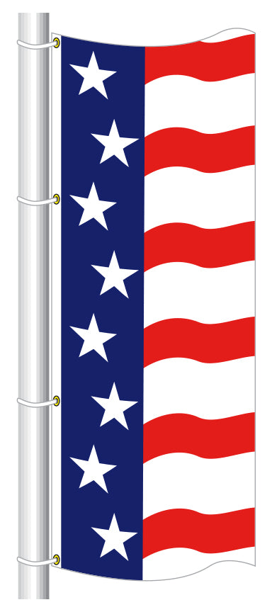 Patriotic Drapes - PATRIOTIC - 8 STARS