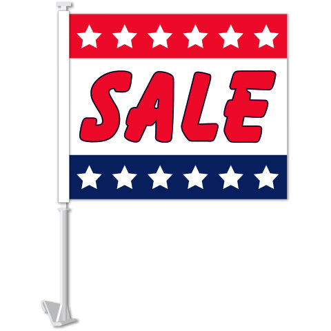 Standard Clip-On Flag - Patriotic Sale