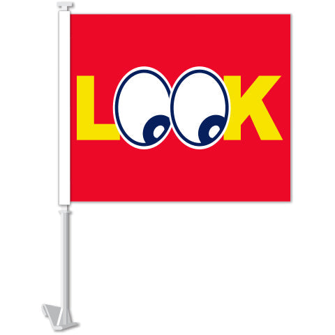 Standard Clip-On Flag - LOOK