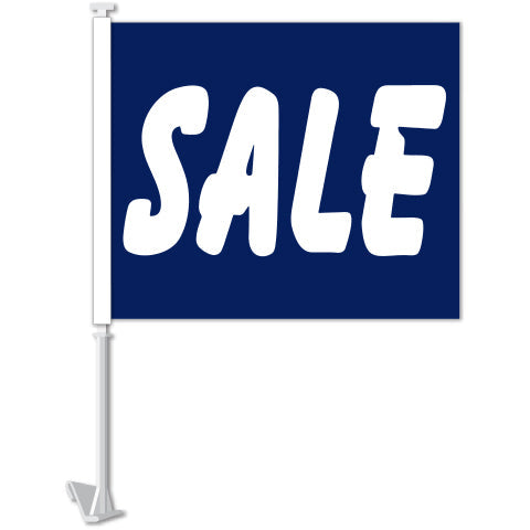 Standard Clip-On Flag - Blue Sale