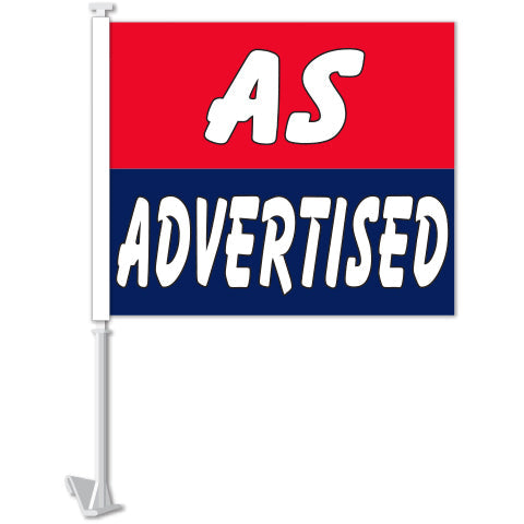 Standard Clip-On Flag - As Advertised