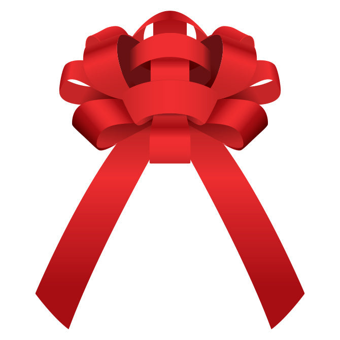 Magnetic Shiny Car Bow - 30"