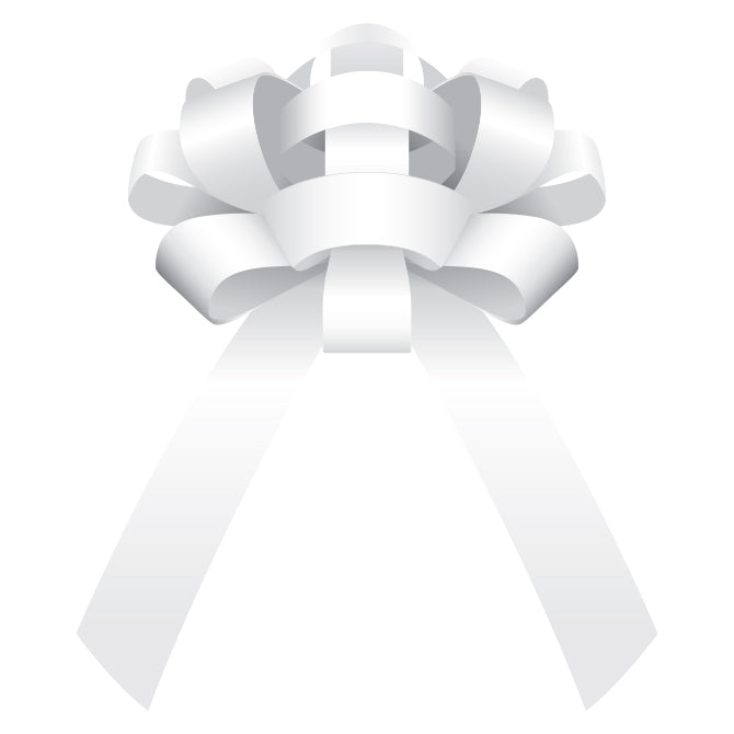 Magnetic Shiny Car Bow - 30"