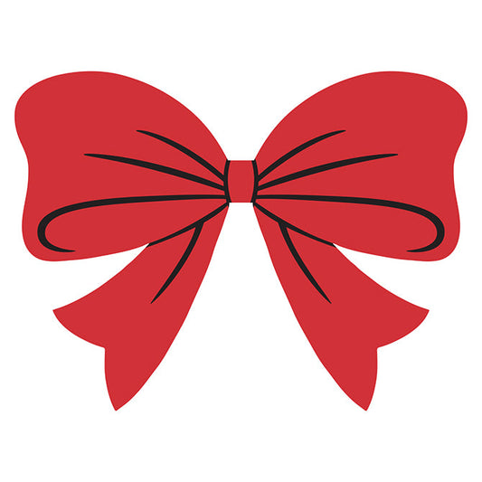 Window Sticker - HOLIDAY BOW