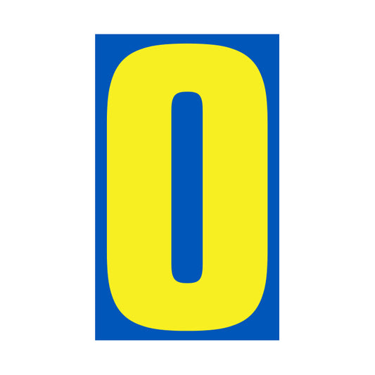 9-1/2" Yellow & Blue