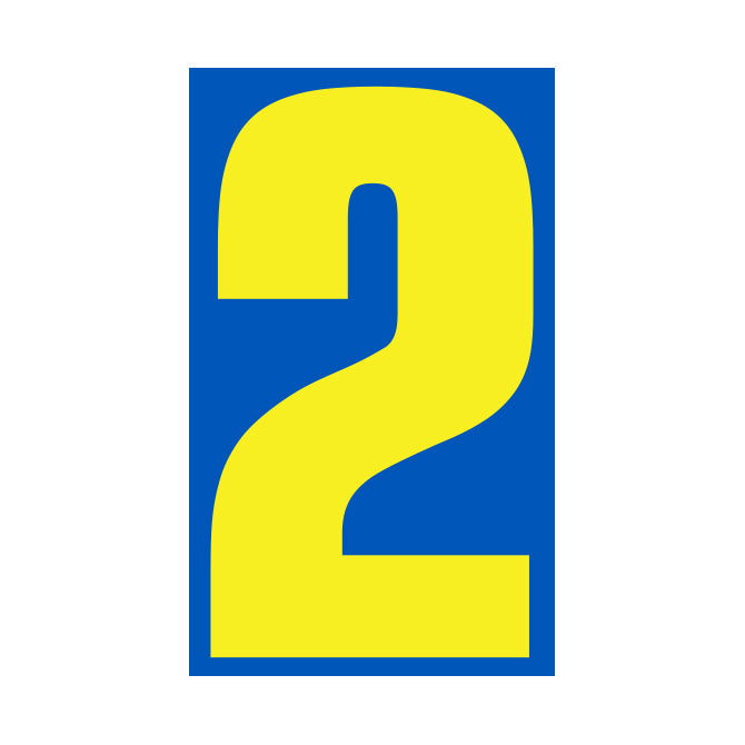 9-1/2" Yellow & Blue