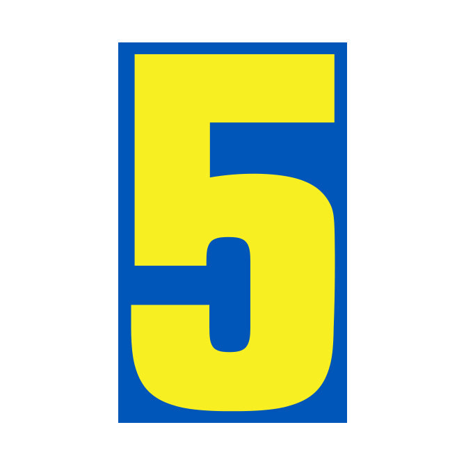 9-1/2" Yellow & Blue