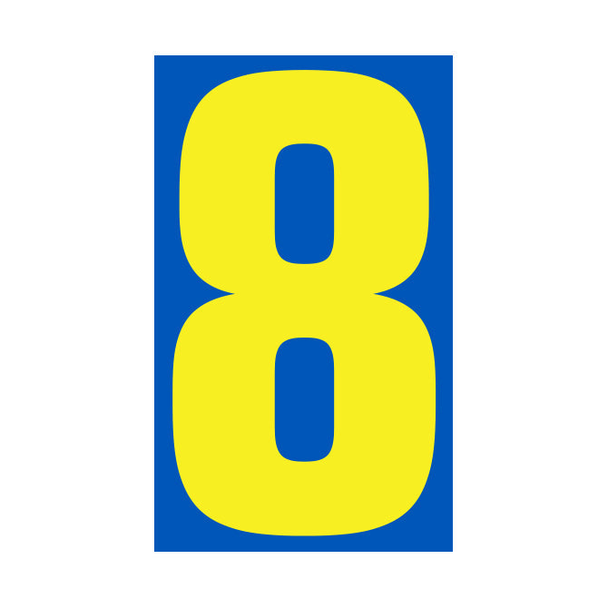 9-1/2" Yellow & Blue