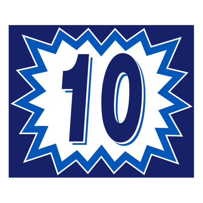 Blast Year Window Sticker