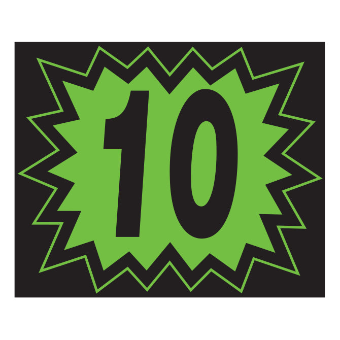 Blast Year Window Sticker