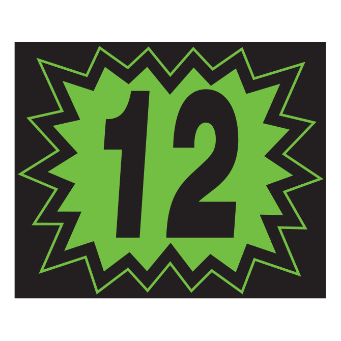 Blast Year Window Sticker
