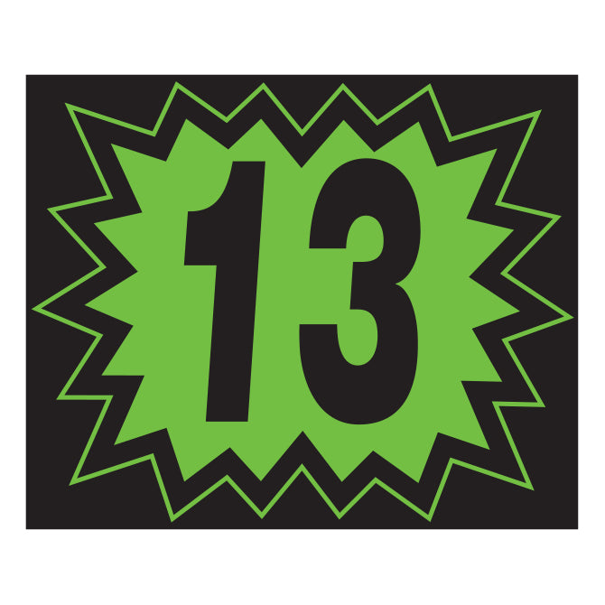 Blast Year Window Sticker
