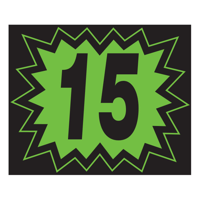Blast Year Window Sticker