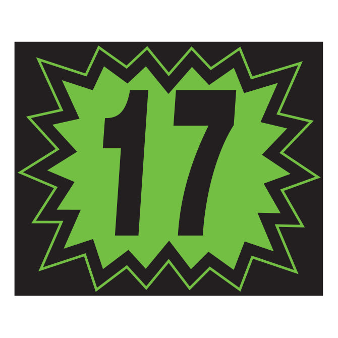 Blast Year Window Sticker