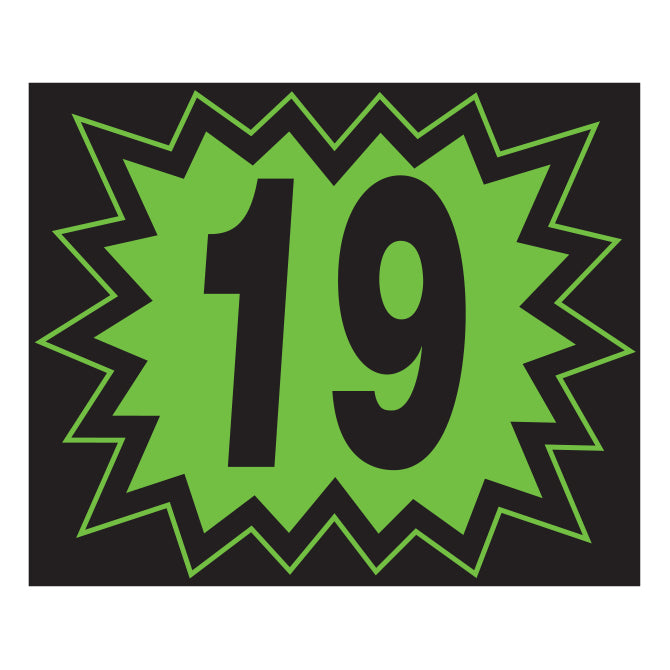 Blast Year Window Sticker