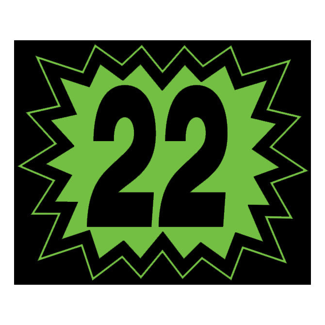 Blast Year Window Sticker