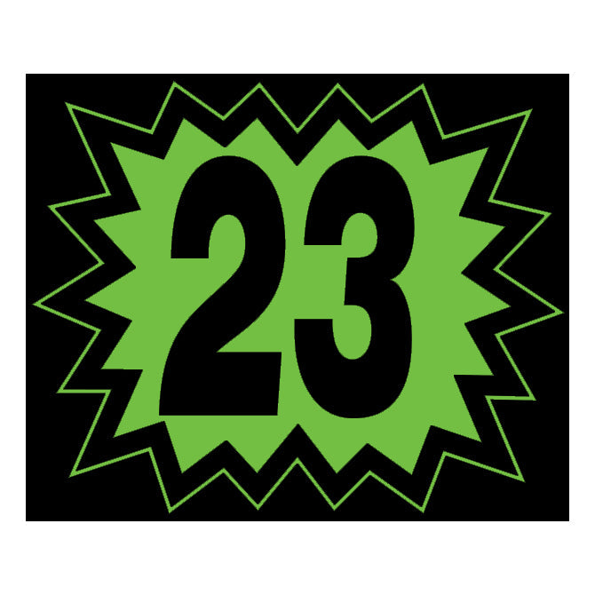 Blast Year Window Sticker