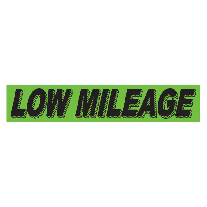 Green & Black Slogan Stickers