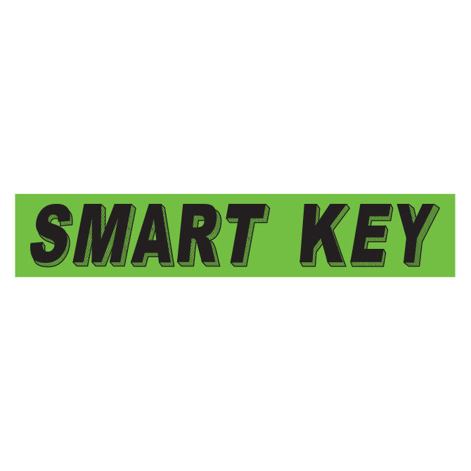 Green & Black Slogan Stickers