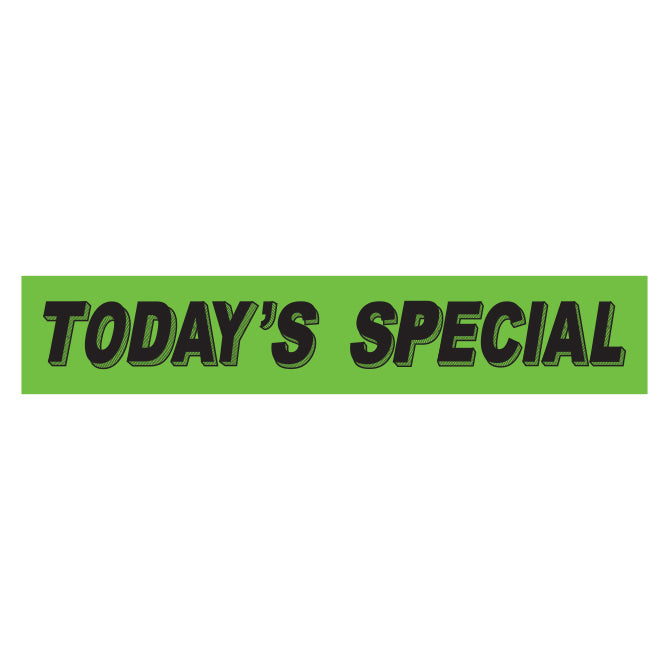 Green & Black Slogan Stickers
